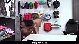 Teen undergoes intense strip search by security officer