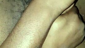 downlow diva jacks off submissive man in parking lot