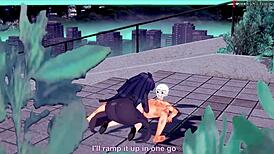 Hex Maniac Trainer Engages In Classroom Fantasy With Pokemon