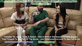 new hooters girl blaire celeste made to undergo humiliating physical examination by dr stacy shepard before she can sling wings girlsgonegyno com