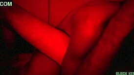 Couple engages in rough face fucking session