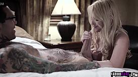 Kenna James Stopped by Tiny Hands During Intimate Moment