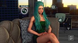 Can you handle this sexy asian babe's big tits in the game?