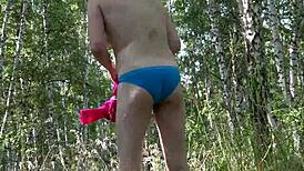 early pregnant milf strips naked on beach showing natural beauty