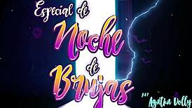 Mother-In-Law Gives Halloween Jerk Off Instructions