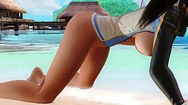 Doa5 Hitomi Gravure Studio Close-Up Big Ass Nude Spreading On Beach