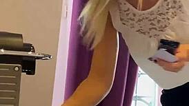 Cleaning Lady Tiffany Leiddi Picked Up for Steamy Hotel Encounter