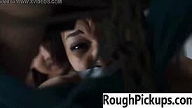 holly hendrix gets roughly fucked in this hardcore pickup scene