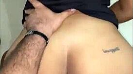 Mother's Friend Teases With Thongs And Big Ass.