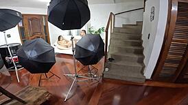 tais daeva came home and made lots of videos backstage