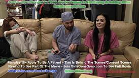 new hooters girl blaire celeste made to undergo humiliating physical examination by dr stacy shepard before she can sling wings girlsgonegyno com