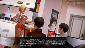 18yo teen strips at job interview in waifu academy