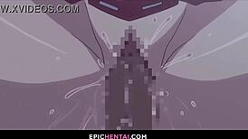 Selena jatuh ke perangkap Kazuma dalam hentai porno 😈