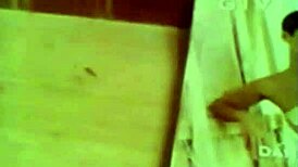 Relaxing under the hot water in the shower