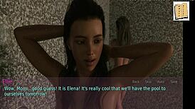 a wife and stepmother in cartoon teen 18+ story