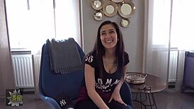 i filmed raw creampie with slim 18 year old with natural fluffy big tits and cute face - darsia 1