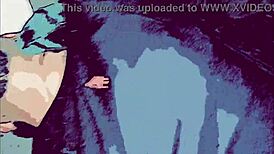 Gay animation with big thick cock fucking passive slut’s mouth