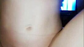 tinder date rides my cock hard, moaning until squirting orgasm explodes