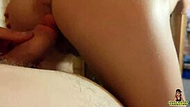 Young 18+ Bath Attendant Bent Over for Doggystyle Fucking