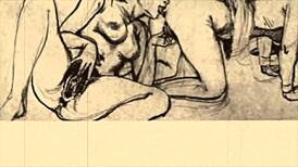 Exploring vintage erotic drawings from anime and hentai