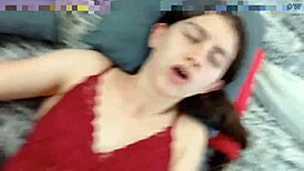 Panty Teen Fuck with Destroyed Assjob and Real Orgasm Creampie in Bedroom Scene