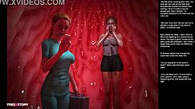 big apple small gesture episode 32 - wanna see that 3d cartoon sex?