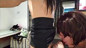 Stealthy College Twink Seduces Step Grandfather for Interracial Fun