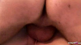 nicole mason and big guy in teen adventure