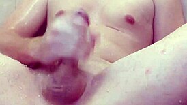 i was doing messy masturbation in the shower, shhh my wife was around, vegas life.