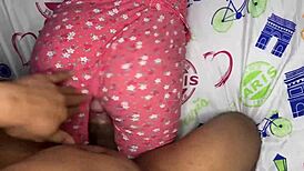 Curvy 18-Year-Old Stepson's Big Ass in Tight Jeans