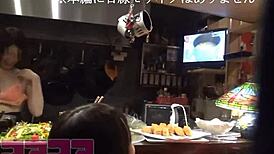 Successful Hidden Camera Footage of Secret Snack Bar Offering Free Cocks and Semen.