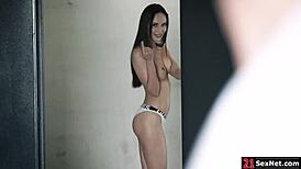 Watch Lilu Moon's tight ass get fucked hard in this European scene