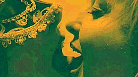 another bit of my menage with the pleasure wizard, bent over for pov fun