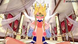 Artoria Pendragon Fucks in Fate Zero Stay Night Fantasy Hentai