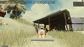 Whore bent over for deepthroat blowjob, doggystyle pussy sex, and anal assfucking