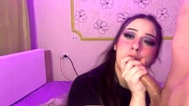 i throated my cute step sis so sloppy n deep 😍