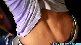 Teen Twinks Suck Cock in Wild Group Action