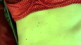 wow, french amateur in black leather pants and satin outfit gives blowjob then doggystyle fuck from behind pov!