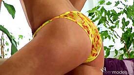 gwen a gets on all fours for some teen action