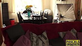 Real Busty Milf Sub Feels Intense Pleasure Sucking Cock Deep