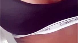 big booty latina isablla stripping part 1