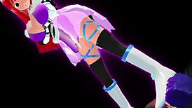 Girl b hero battles monster lord in part 36