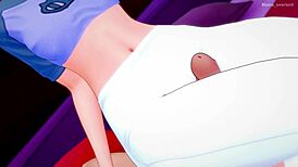 Gwen Wants To Hold A Big Cock Between Her Legs!