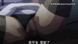 this anime hentai features big ass and sexy lover's action