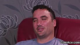 Peculiar Model Receives Multiple Jizz Shots On Her Face In A Bukkake, Gulping Every Load