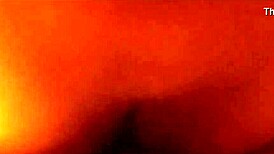 Tattooed guy fucks skinny girl's asshole close-up