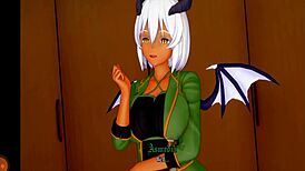 I want harem magic and magic monsters in hg champion of realms here we go