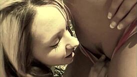 Double penetration and facial cumshots in hot orgy