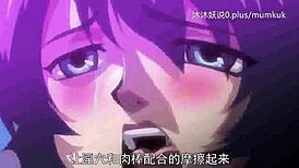 this anime hentai features big ass and sexy lover's action