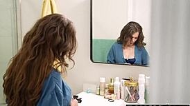 Next Time Just Ask Ethan to Join Justine Jakobs in Bed. Their Hardcore POV Ride Awaits!